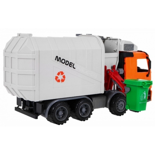 Śmieciarka z kontenerem na odpady i napędem 8188-27